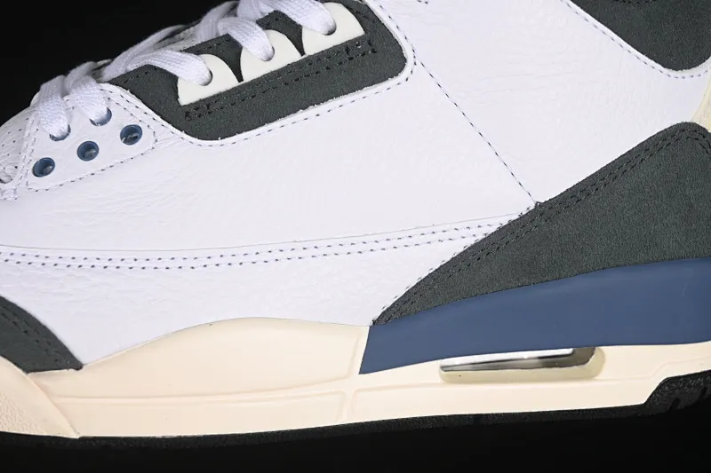 All categories Air Jordan Jordan series basketball shoes Air Jordan 3 OG version Air Jordan 3 Retro OG SP "Diffused Blue" AJ3 Joe 3 white and blue cement HV8571-100